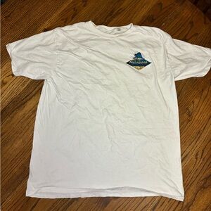 Blue 84 White Short Sleeve Tee